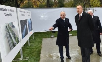 Prezident Xətaidə görülən işlərlə tanış oldu - FOTOLAR